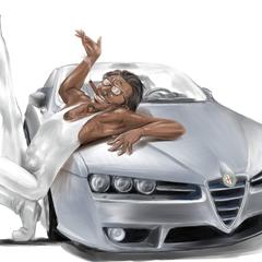 クライアントと愛車