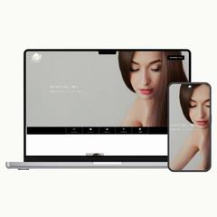美容室・ヘアサロンのサンプルサイト（テンプレート配布用）