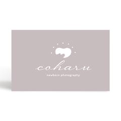 new born photo coharuさま・ロゴデザイン