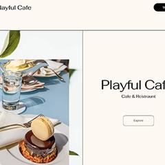 カフェのHP