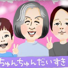 敬老の日の似顔絵プレゼント