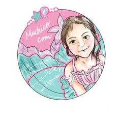 ディズニープリンセス風似顔絵
