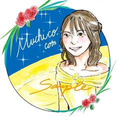 ディズニープリンセス風似顔絵