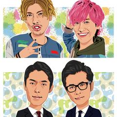 テレビ番組内で使用する似顔絵制作