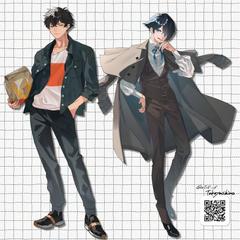 TRPG全身立ち絵