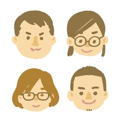 僕の勤務先職員の似顔絵