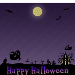 ハロウィン素材｜正方形イラスト