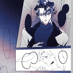 作成中漫画一例