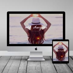 架空のポートフォリオサイト