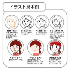 イラストの見本例
