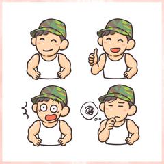 SNS用アイコン・挿絵制作