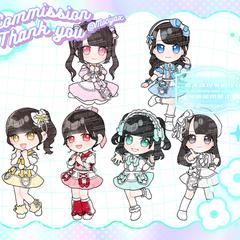 アイドル様Tシャツ用イラスト