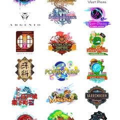 Virtual Market ワールドロゴデザイン