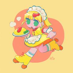 オリジナルキャラクターのイラスト制作