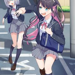 登校中