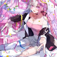 誕生日広告用イラスト