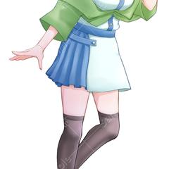 立ち絵イラストサンプル1