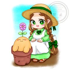 マンドラゴラとドワーフちゃん
