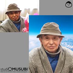 遺影加工サンプル・障害物を消す
