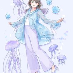 女の子イラスト