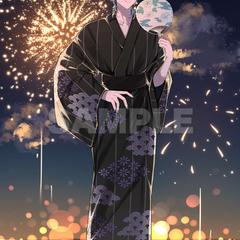 朝蜘様 グッズ用 イラスト