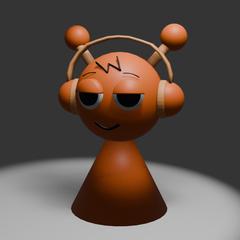 スプランキーのオレンをモデリングしました