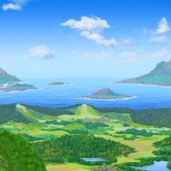緑多め遠景