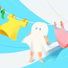 天日干し大好きおばけ