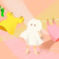 天日干し大好きおばけ