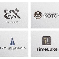 取引先や銀行からの信頼感を高める企業ロゴ③