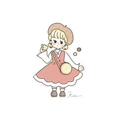 お菓子をモチーフにしたイラスト
