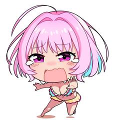 SNSで投稿したSDイラスト