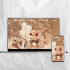 シェアサロンの予約専用ホームページを作成