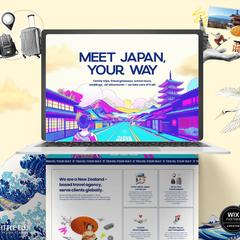 【海外実績】Wix Studioでのウェブサイトデザイン