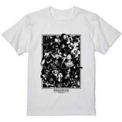 ライブハウスのチャリティーTシャツのデザイン