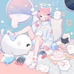 うちゅうねこのいちにち