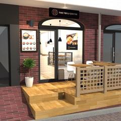 スンドゥブカフェの外観デザイン