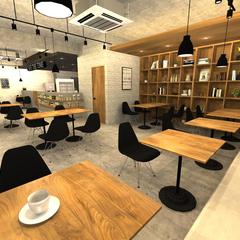 カフェ内装デザイン