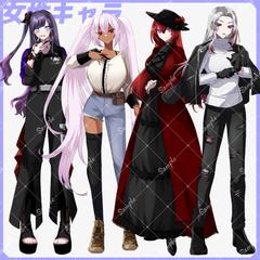 TRPG/ゲーム/YOUTUBEなどで使用できる立ち絵の制作