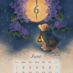 6月のカレンダー