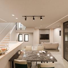 住宅会社の内観パース作成