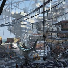 風景、背景イラスト案例