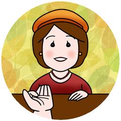 占い師さんのアイコンイラスト
