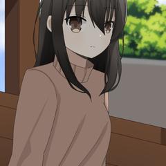 窓際の女の子