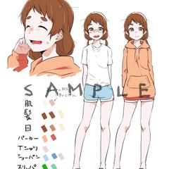 YouTube漫画キャラクターデザイン