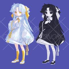 IRIAM用立ち絵サンプル