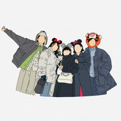 友人たちと久しぶりのディズニー