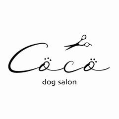 dog salonのお店のロゴを制作しました