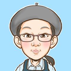 似顔絵に人柄も添えて、、、