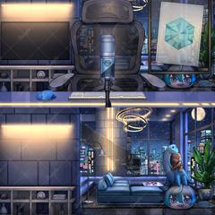 「Element Sicks」ねいろ様　配信背景